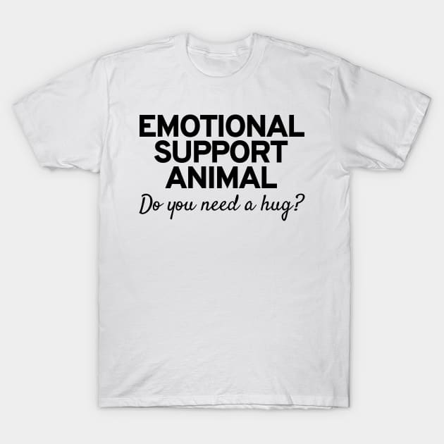 Emotional support animal t shirt discount